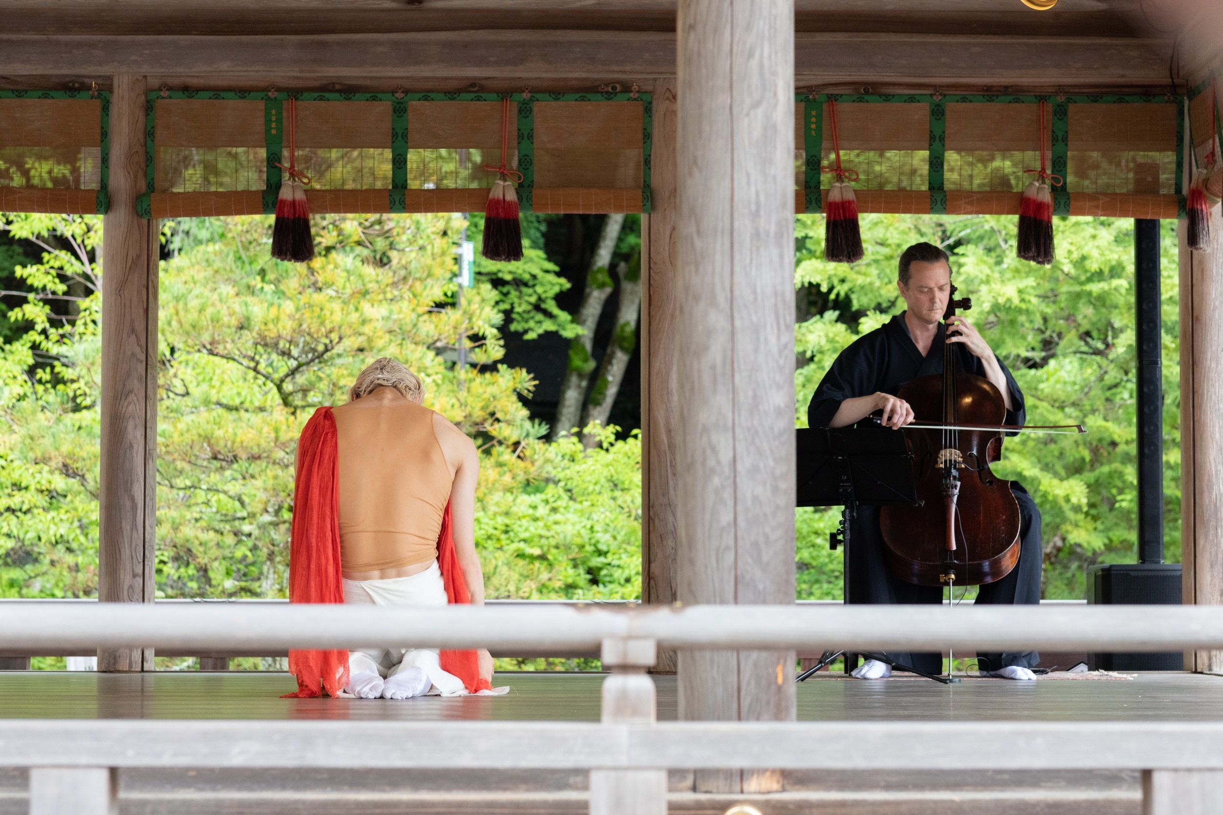 京都亀岡丹波國一之宮出雲大神宮拝殿にて